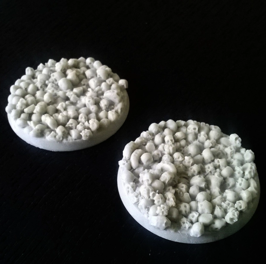 Skulls Bases, Round 50mm (2)