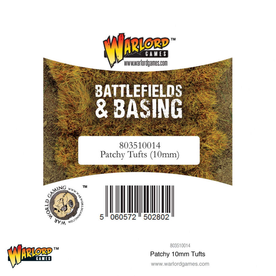 Battlefield & Basing: Patchy Tufts (10 mm)