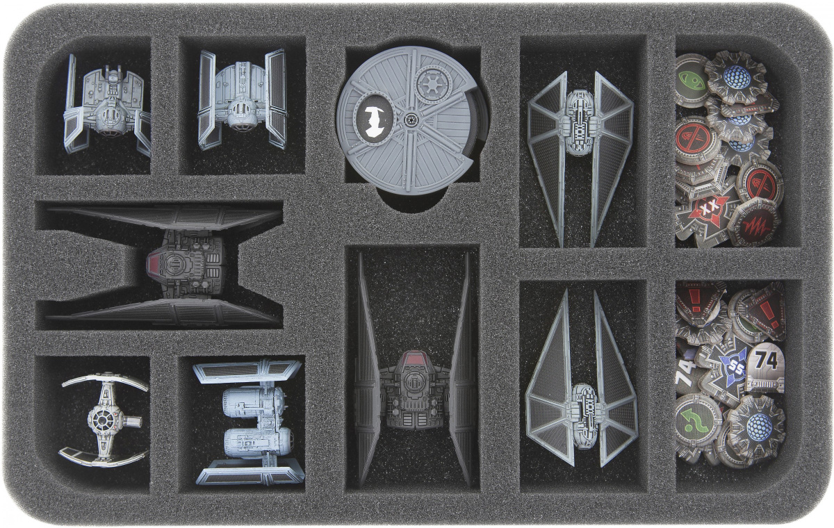 Feldherr Gąbka na X-Wing: TIE Silencer (11 otworów)