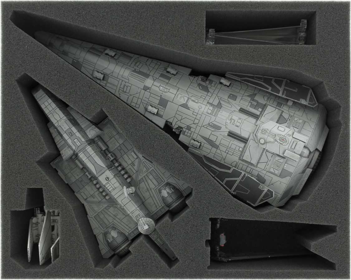 Feldherr Gąbka na X-Wing: Imperial Raider, Imperial Assault Carrier, Lambda-class Shuttle