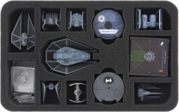 Feldherr Gąbka na figurki X-Wing: TIE Reaper (12 otworów)