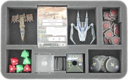 Feldherr Gąbka na X-Wing: Rebel Transport i Imperial Assault Carrier