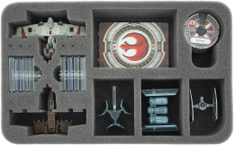 Feldherr Gąbka na X-Wing: 2x K-Wing, 3 statki i inne elementy