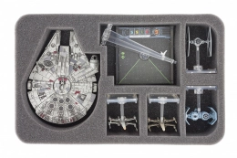 Feldherr Gąbka na X-Wing: Millennium Falcon (6 otworów)