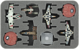 Feldherr Gąbka na X-Wing: 4x X-Wing Arc-170 lub K-Wing
