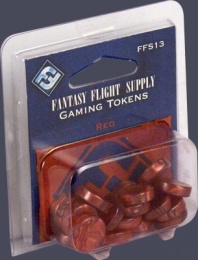 FFG Gaming Tokens: Red
