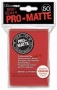 Ultra Pro: Deck Protector Sleeves - Pro-Matte Non-Glare - Red (Czerwone)