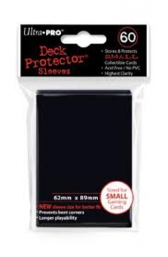 ULTRA-PRO Deck Protector - Solid Black (Czarne) 50 szt.