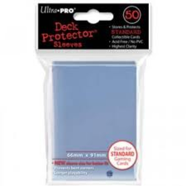 Ultra Pro: Deck Protector Sleeves - Solid Clear (Przezroczyste)