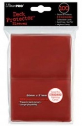Ultra Pro: Deck Protector Sleeves - Red (Czerwone)