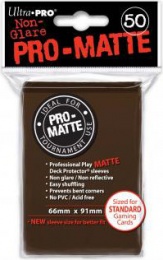 Ultra Pro: Deck Protector - Pro-Matte Non-Glare - Brown (Brązowe)