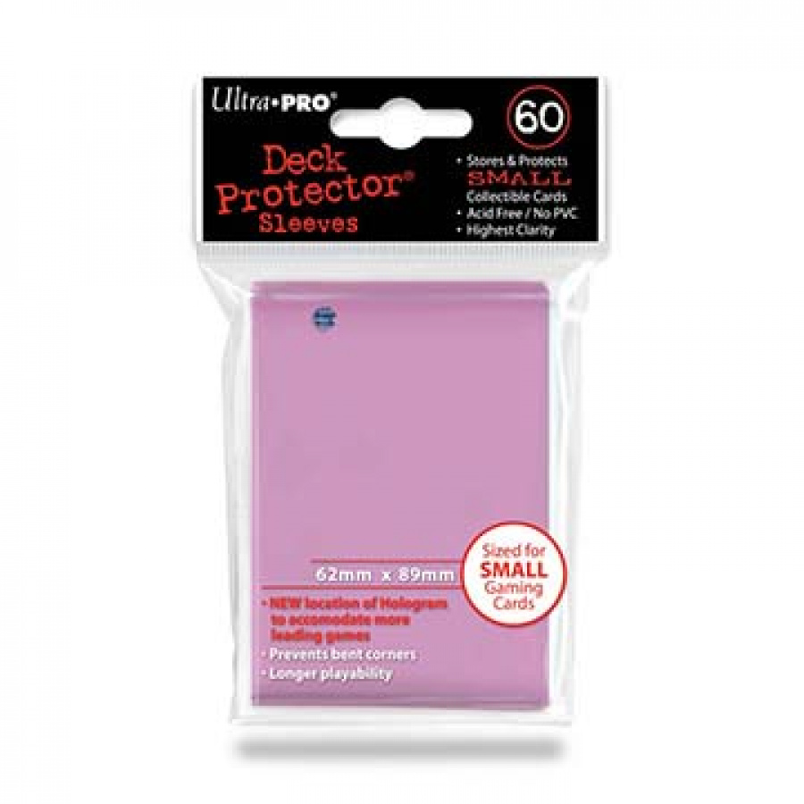 Ultra Pro: Deck Protector Sleeves - Small - Pink (Różowe)