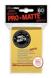 Ultra Pro: Deck Protector Sleeves - Pro-Matte Small - Yellow (Żółte)