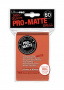 Ultra Pro: Deck Protector Sleeves Pro-Matte - Small - Peach (brzoskwiniowe)