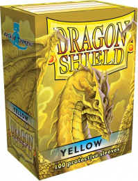 Dragon Shield: Koszulki na karty (63x88 mm) "Standard Size", 100 sztuk, Żółte