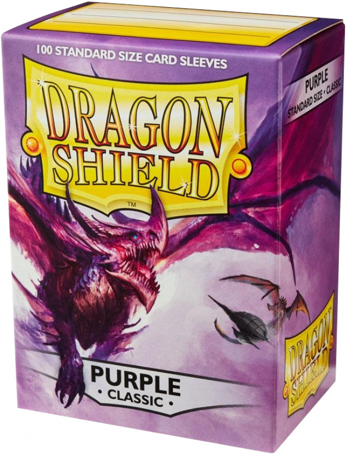 Dragon Shield: Koszulki na karty (63x88 mm) "Standard Size", 100 sztuk, Fioletowe