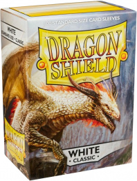 Dragon Shield: Koszulki na karty (63x88 mm) "Standard Size", 100 sztuk, Białe