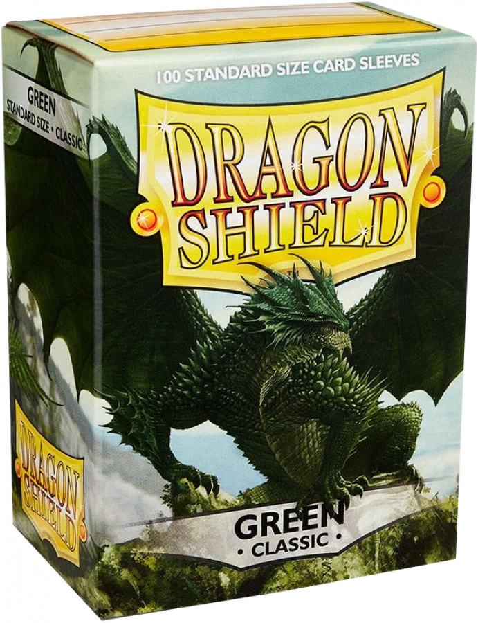 Dragon Shield: Koszulki na karty (63x88 mm) "Standard Size", 100 sztuk, Zielone