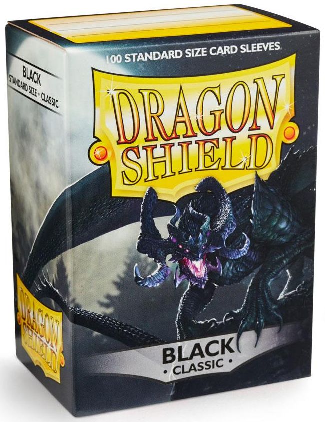 Dragon Shield: Koszulki na karty (63x88 mm) Standard Size, 100 sztuk, Czarne