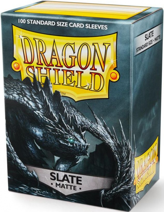 Dragon Shield: Koszulki na karty (63x88 mm) "Standard Size" Matte, 100 sztuk, Slate