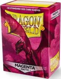 Dragon Shield: Koszulki na karty (63x88 mm) "Standard Size" Matte, 100 sztuk, Magenta