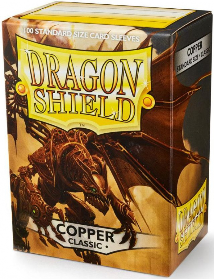 Dragon Shield: Koszulki na karty (63x88 mm) "Standard Size", 100 sztuk, Copper
