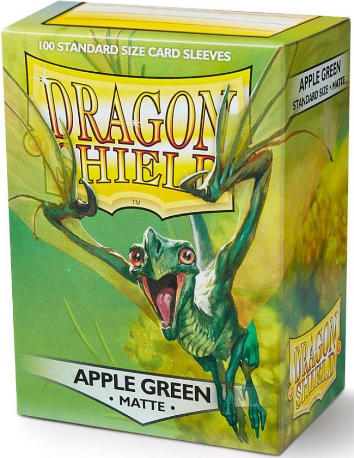 Dragon Shield: Koszulki na karty (63x88 mm) "Standard Size" Matte, 100 sztuk, Apple Green
