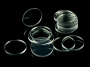 Crafters: Podstawki akrylowe - Transparentne - Okrągłe 3x32 mm (15)