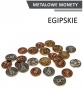 Metalowe Monety - Egipskie (zestaw 24 monet)