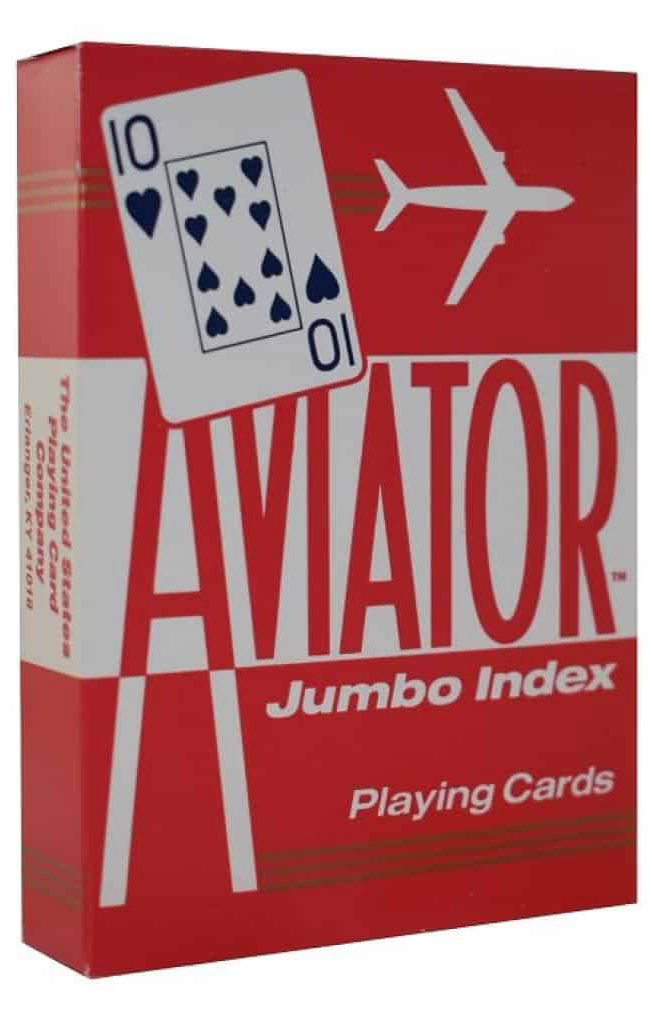 Karty do gry Aviator Jumbo Index Poker