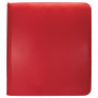 Ultra Pro: Vivid 12-Pocket Zippered PRO-Binder - Red