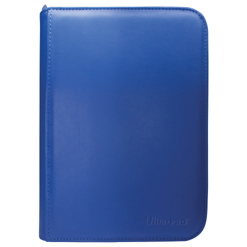 Ultra Pro: Vivid 4-Pocket Zippered PRO-Binder - Blue