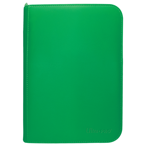Ultra Pro: Vivid 4-Pocket Zippered PRO-Binder - Green