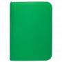 Ultra Pro: Vivid 4-Pocket Zippered PRO-Binder - Green