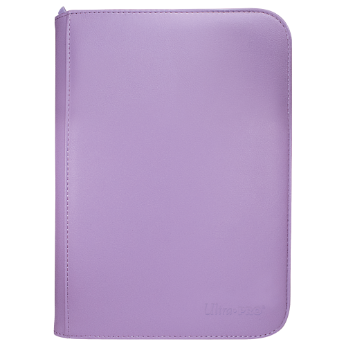Ultra Pro: Vivid 4-Pocket Zippered PRO-Binder - Purple