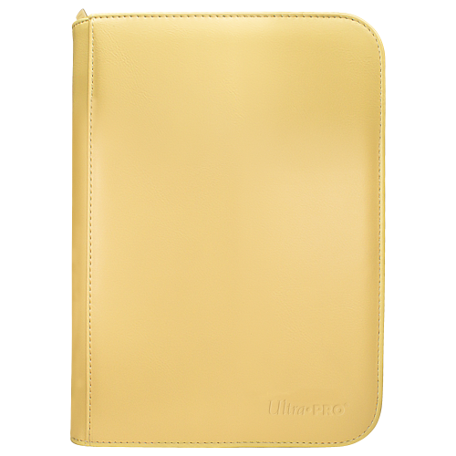 Ultra Pro: Vivid 4-Pocket Zippered PRO-Binder - Yellow