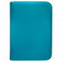 Ultra Pro: Vivid 4-Pocket Zippered PRO-Binder - Teal