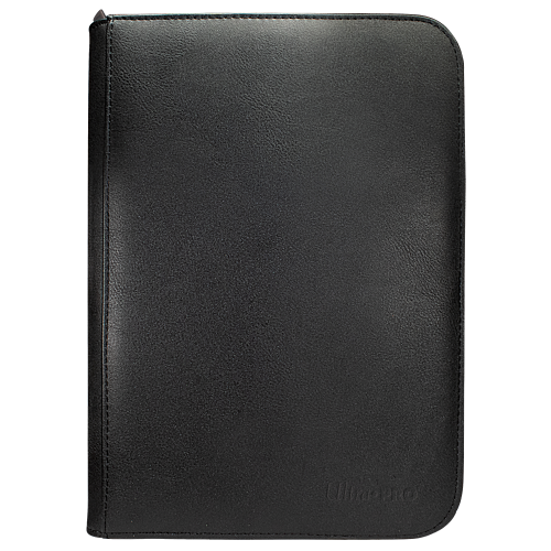 Ultra Pro: Vivid 4-Pocket Zippered PRO-Binder - Black
