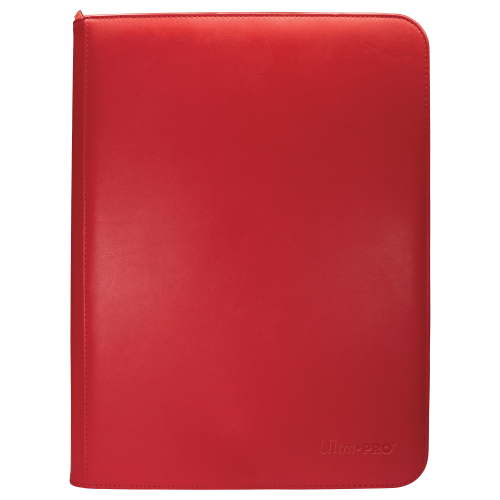 Ultra Pro: Vivid 9-Pocket Zippered PRO-Binder - Red
