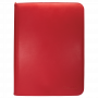 Ultra Pro: Vivid 9-Pocket Zippered PRO-Binder - Red