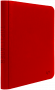 Ultra-Pro: 4-Pocket Zippered Toploader Premium PRO-Binder - Red