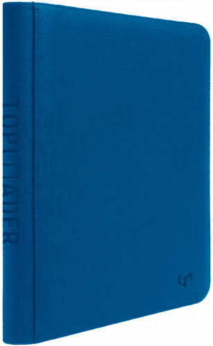 Ultra-Pro: 4-Pocket Zippered Toploader Premium PRO-Binder - Blue