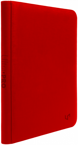 Ultra-Pro: 9-Pocket Zippered Premium PRO-Binder - Red