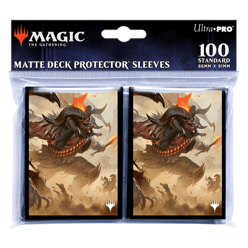 Ultra-Pro: Magic the Gathering - Outlaws of Thunder Junction - Sleeves - Rakdos, the Muscle (100)