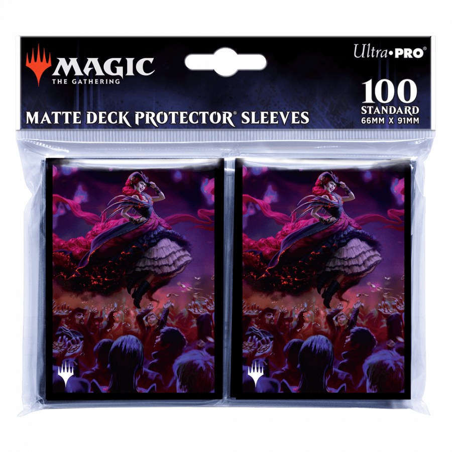 Ultra-Pro: Magic the Gathering - Outlaws of Thunder Junction - Matte Deck Protector Sleeves - Olivia, Opulent Outlaw (100 szt.)