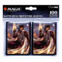 Ultra-Pro: Magic the Gathering - Outlaws of Thunder Junction - Matte Deck Protector Sleeves - Kellan, the Kid (100 szt.)