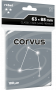 Koszulki na karty Rebel (63x88 mm) Corvus Premium, 100 sztuk