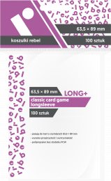 Koszulki na karty Rebel (63,5x89 mm) "Classic Card Game Longsleeve", 100 sztuk