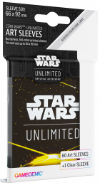 Gamegenic: Star Wars Unlimited - Art Sleeves - Card Back Yellow