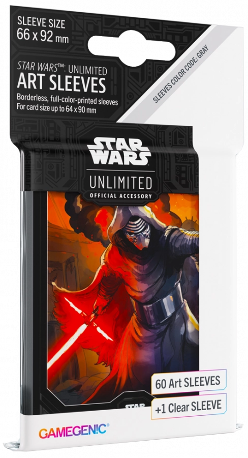 Gamegenic: Star Wars Unlimited - Art Sleeves - Kylo Ren